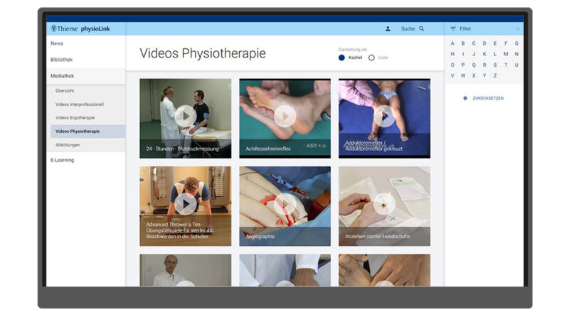 PhysioLink Desktop Videos