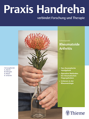 Cover Thieme Fachzeitschrift Praxis Handreha
