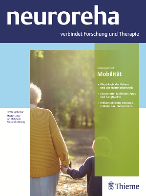 Cover Thieme Fachzeitschrift neuroreha